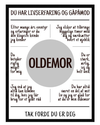 Oldemor Plakat