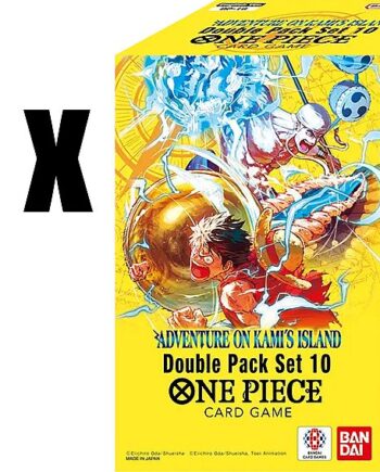 One Piece Card Game: Op15 Dp10 Double Pack Set Display    Double Pack Sets  16 Boosters