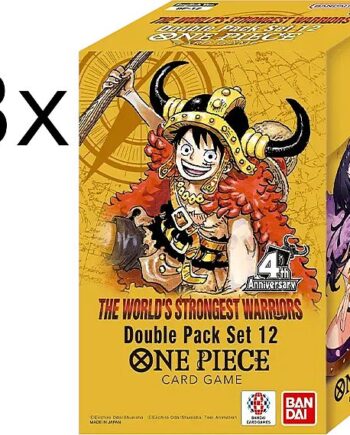 One Piece Card Game: Op17: The World   Strongest Warriors Dp12 Double Pack Set Display    Double Pack Sets  16 Boosters