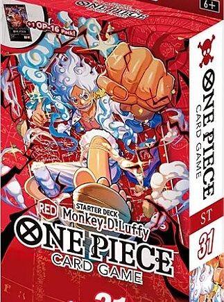 One Piece Card Game: St31 Starter Deck Red Monkey   Luffy