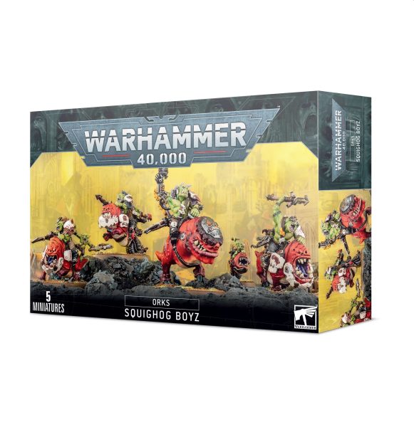 Orks Squighog Boyz Nob On Smasha Squig 99120103076
