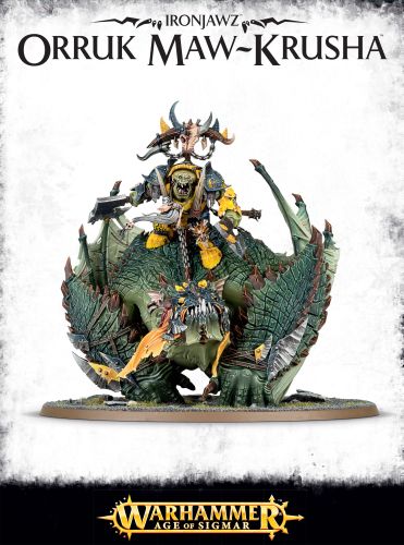 Orruk Ironjawz Gordrakk  Fist Of Gork   Megaboss On Maw-krusha 99120209090