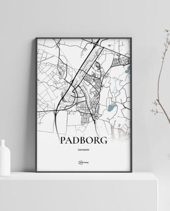 Padborg Plakaten Fuldt Kort Hvid 21 30 Cm  A4
