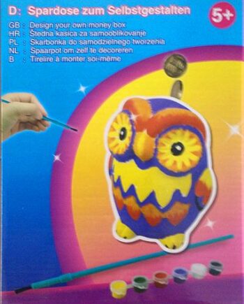 Paint Your Own Owl Ugle-spared 195 165 Se Inkl Maling Og Pensel