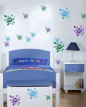 Paintball Splat Wallsticker