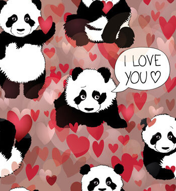 Panda Loves You Af Illux Kids