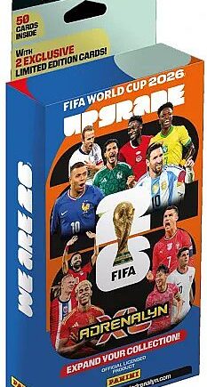 Panini Adrenalyn  : Fifa World Cup 2026 Upgrade Updated Set Blister  Deck  Blister Med 48 Kort     Limited Edition