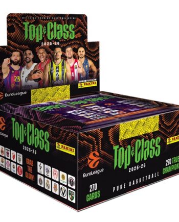 Panini Basketball Top Class: Euroleague 2025-26 Booster Display   Box Med 24 Pakker