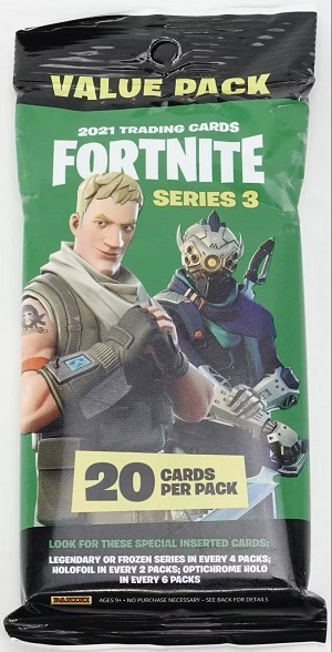 Panini Fortnite Trading Cards Series   Fat Value Pack