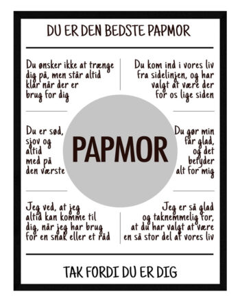 Papmor Plakat