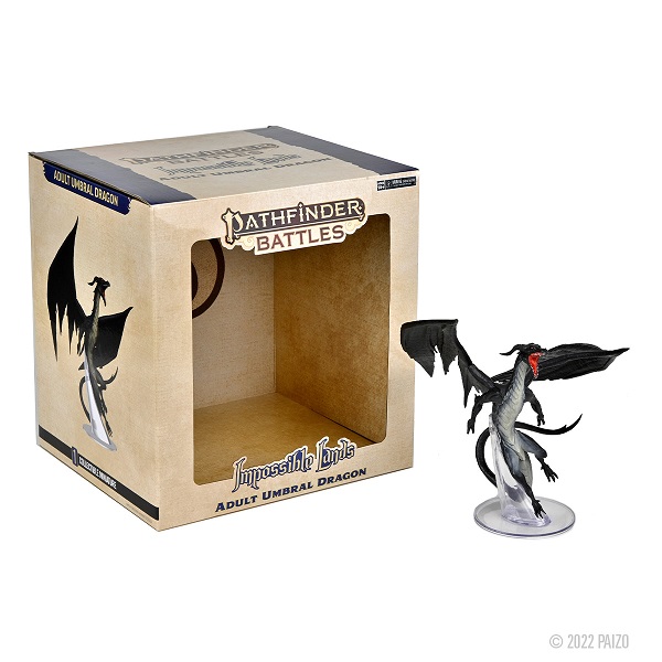 Pathfinder Battles: Impossible Lands Adult Umbral Dragon Boxed Set  Wzk97543