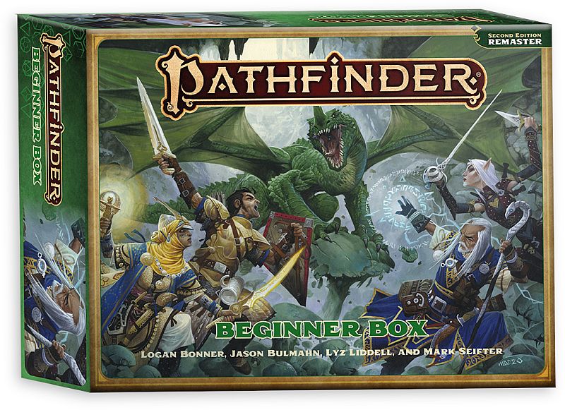 Pathfinder   2e Beginner Core Box Set  Remaster    195 184 Ger  Guides   Character Sheets   Pzo2106