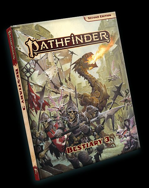Pathfinder   2e  Grundbog Bestiary    Hardcover   Pzo2107