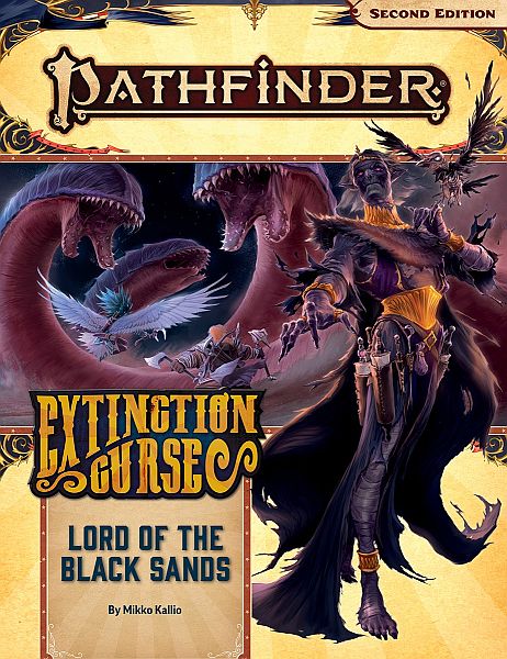 Pathfinder Nr  154 2e Extinction Curse    : Lord Of The Black Sands  Pzo90155