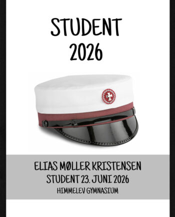 Personlig Student Plakat