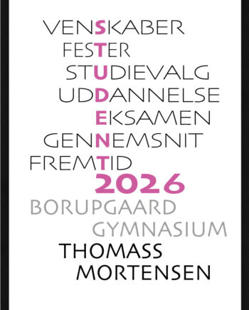 Personlig Studenter Plakat