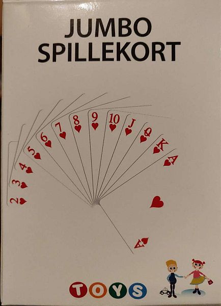 Playing Cards Spillekort Jumbo