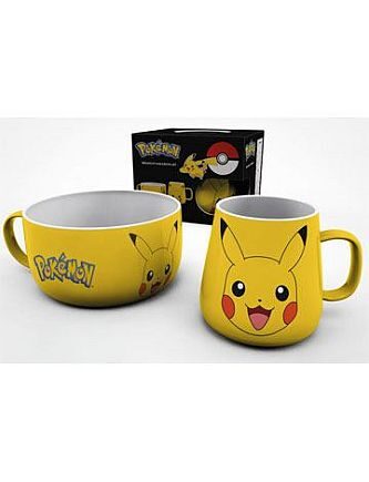 Pok 195 169 Mon Breakfast Set Pikachu