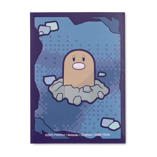 Pok 195 169 Mon Diglett   Cave Deck Protector 65 Lommer Pok 195 169 Mon Center Card Sleeves
