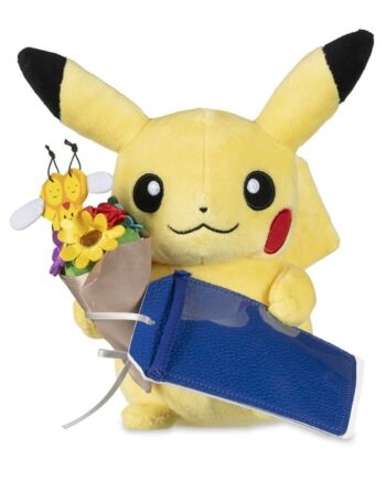 Pok 195 169 Mon: Flower Bouquet Pikachu Pok 195 169 Mon Center Plush Bamse 20cm