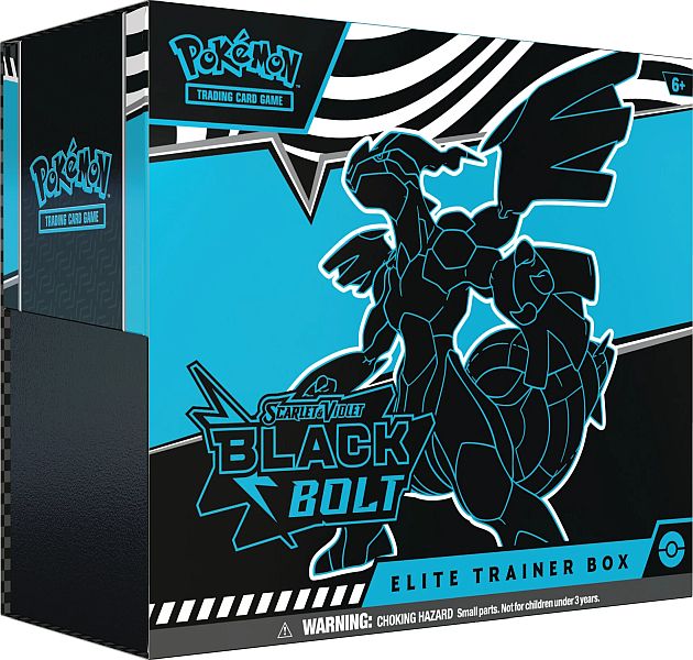 Pokemon Black Bolt Elite Trainer Box Zekrom Thundurus