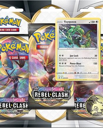 Pokemon Blister Pack   Sword   Shield: Rebel Clash Booster Pakker   Pokemon   195 184 Nt   Black Star Promo