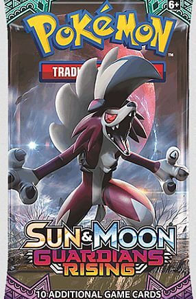 Pokemon Booster Pakke Sm02 Sun   Moon: Guardians Rising Booster Pack