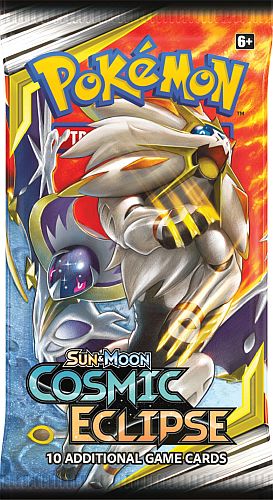 Pokemon Booster Pakke Sun   Moon: Cosmic Eclipse Booster Pack