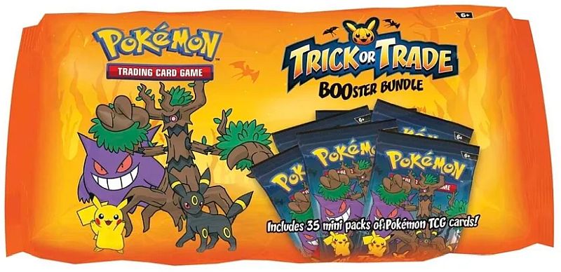Pokemon Booster Pakke Trick Or Trade 2024 Halloween Booster Bundle 35 Mini-boosters