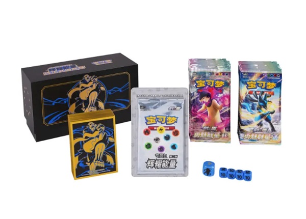 Pokemon Box Kinesisk Chinese Sword Shield: Radiant Energy Art Card Sleeve Gift Box Rapid Strike Urshifu