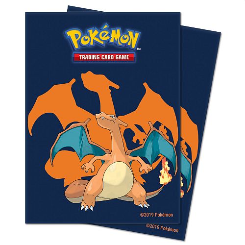 Pokemon Charizard  2020  Deck Protector 65 Lommer Ultra Pro Sleeves  15311