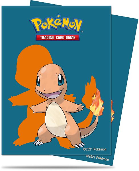 Pokemon Charmander  2021  Deck Protector 65 Lommer Ultra Pro Sleeves  15707