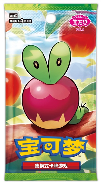 Pokemon Display Booster Box Scarlet Violet Cbb6c: Gem Pack Vol Kinesisk Chinese 18 Boosters