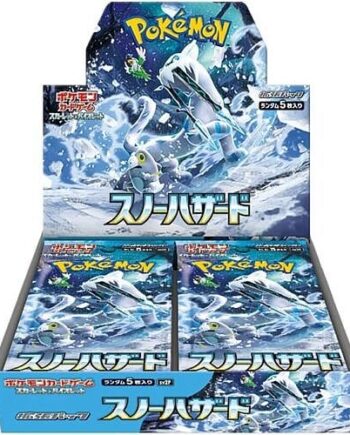 Pokemon Display  Booster Box  Scarlet   Violet Sv2p: Snow Hazard  Japansk  30 Boosters