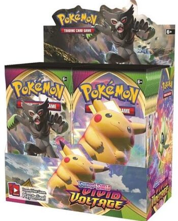 Pokemon Display  Booster Box  Swsh04 Sword   Shield: Vivid Voltage 36 Boosters