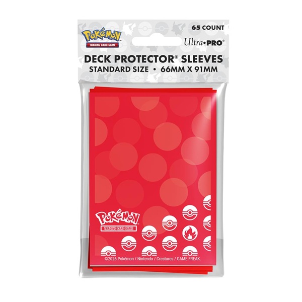 Pokemon Energy: Fire Type Deck Protector 65 Lommer Ultra Pro Sleeves  16743