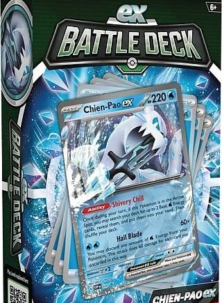Pokemon Ex Battle Deck: Chien-pao Ex  2023