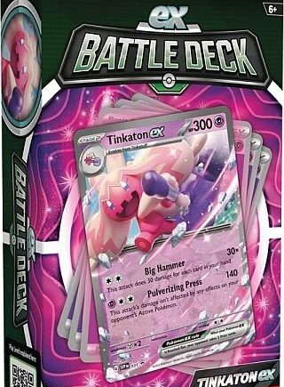 Pokemon Ex Battle Deck: Tinkaton Ex  2023