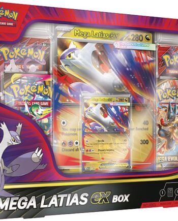 Pokemon  Ex Box: Mega Latias Ex  2025     Boosters