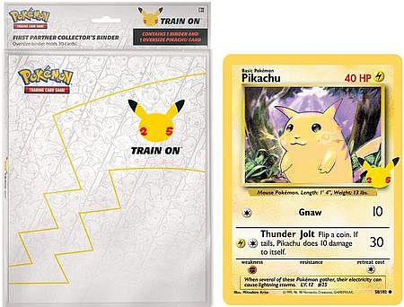 Pokemon First Partner Oversize Binder   Pikachu