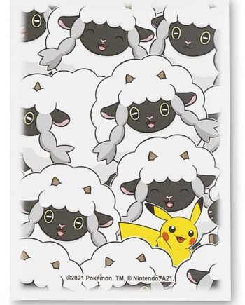 Pokemon Fluffy Flock  Wooloo  Deck Protector 65 Lommer -sleeves
