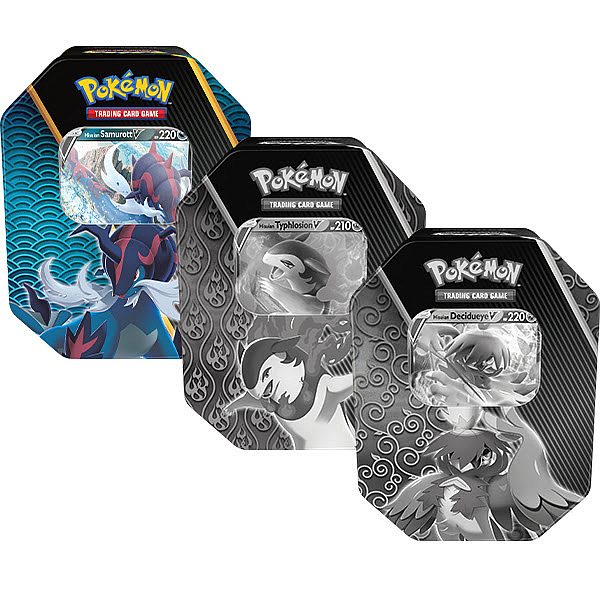 Pokemon Hisuian Samurott   Tin Divergent Powers 2022