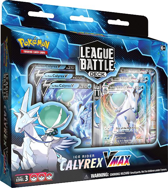 Pokemon League Battle Deck: Ice Rider Calyrex Vmax  2022