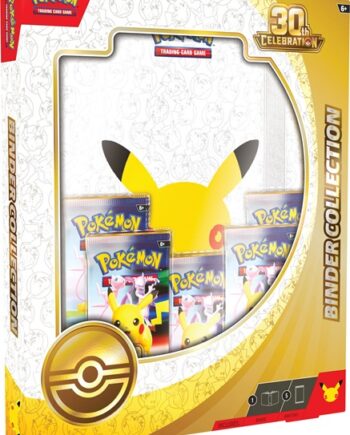 Pokemon Mega Evolution: 30th Celebration Binder Collection    Boosters    -pocket Mappe  Holder 360  Kort