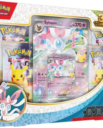 Pokemon Mega Evolution: 30th Celebration Ex Box: Sylveon Ex Collection    Boosters