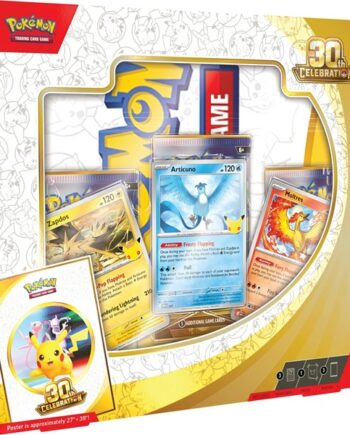 Pokemon Mega Evolution: 30th Celebration Poster Collection Box    Boosters   Plakat