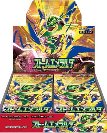 Pokemon Mega M6 Storm Emeralda Japansk Booster Box Display