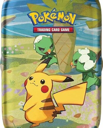 Pokemon Paldea Friends Mini Tin: Pikachu   Capsakid