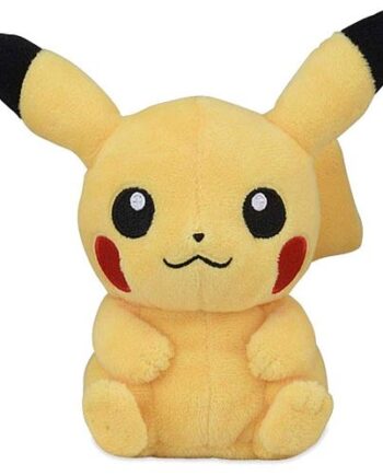 Pokemon Pikachu  Sitting Cuties  Pokemon Center Plush Bamse 13cm