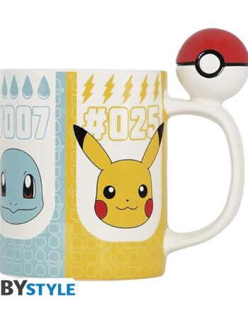 Pokemon Pokeball 3d Mug 460ml